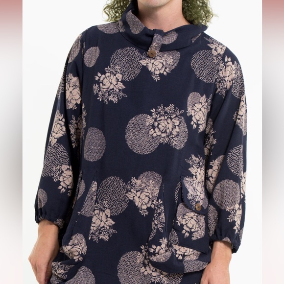 Sure Design Indigo Thai Cotton Pullover - Picture 5 of 6